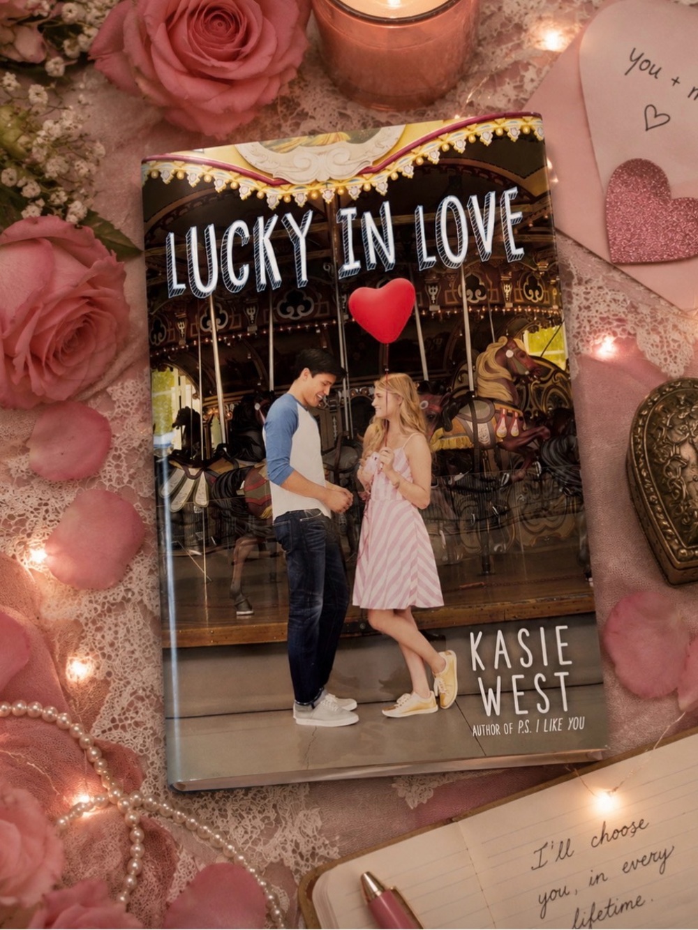 Lucky in Love by Kasie West - Hardcover Book